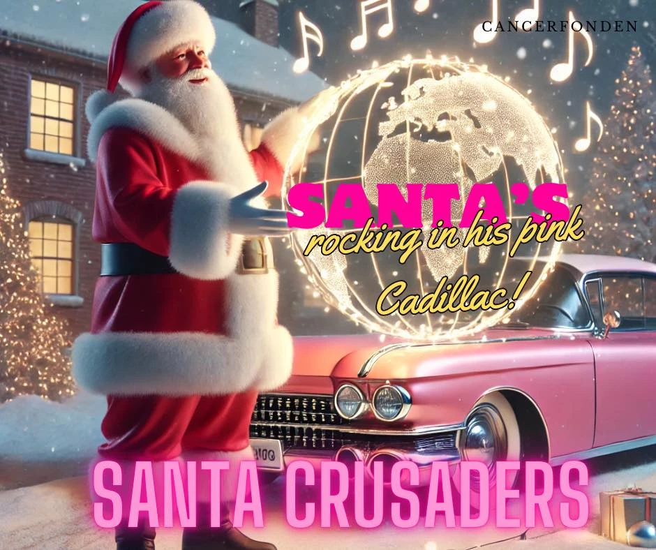 Santa´s Rocking In His Pink Cadillac